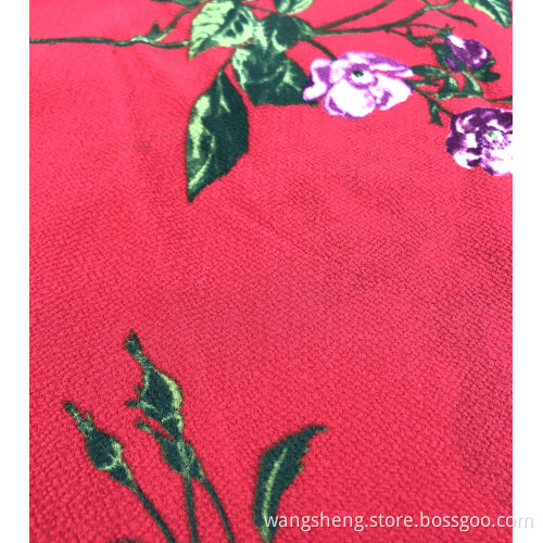 webbing women clothing bubble rayon spandex knit fabric